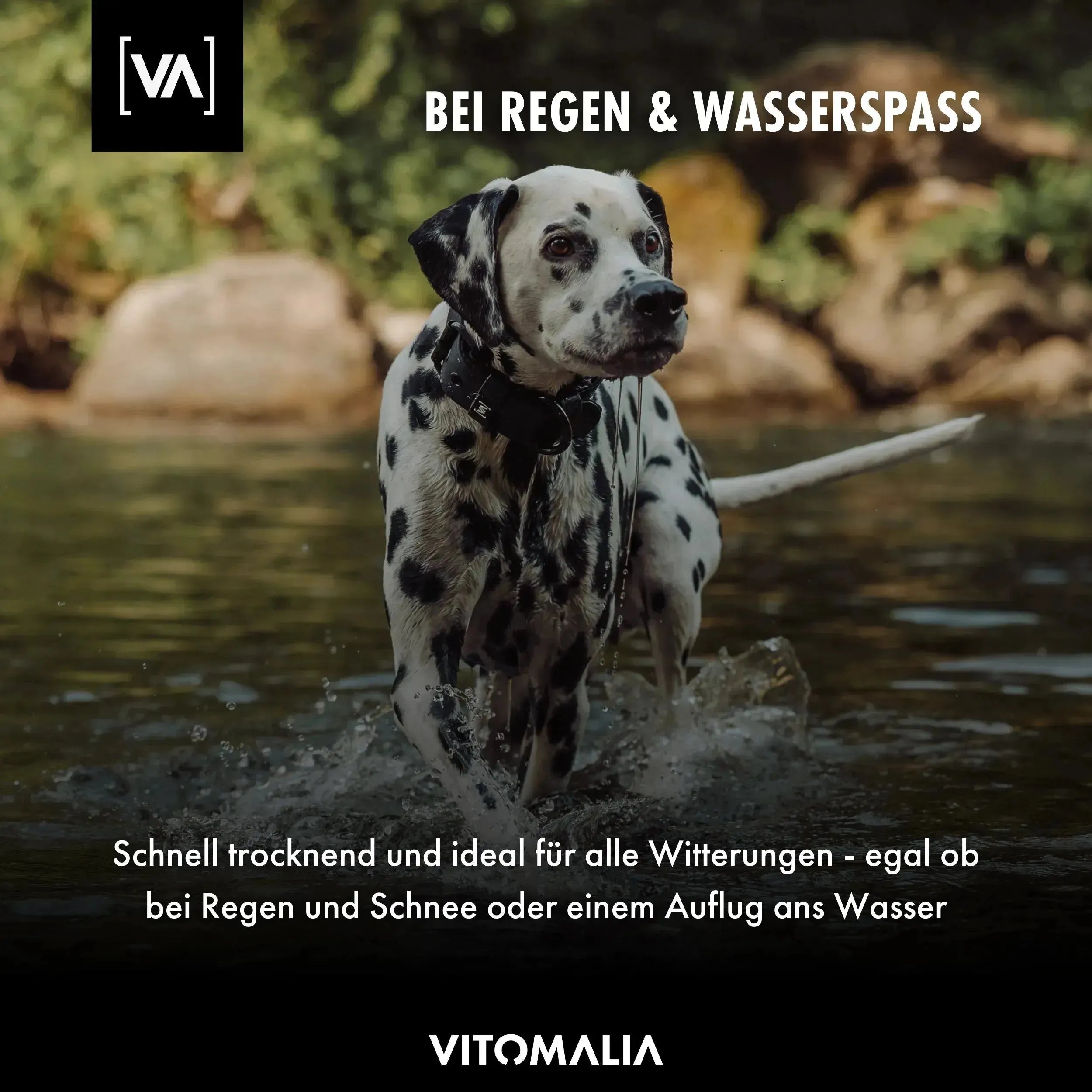 Water collar with protruding inner lining Pink