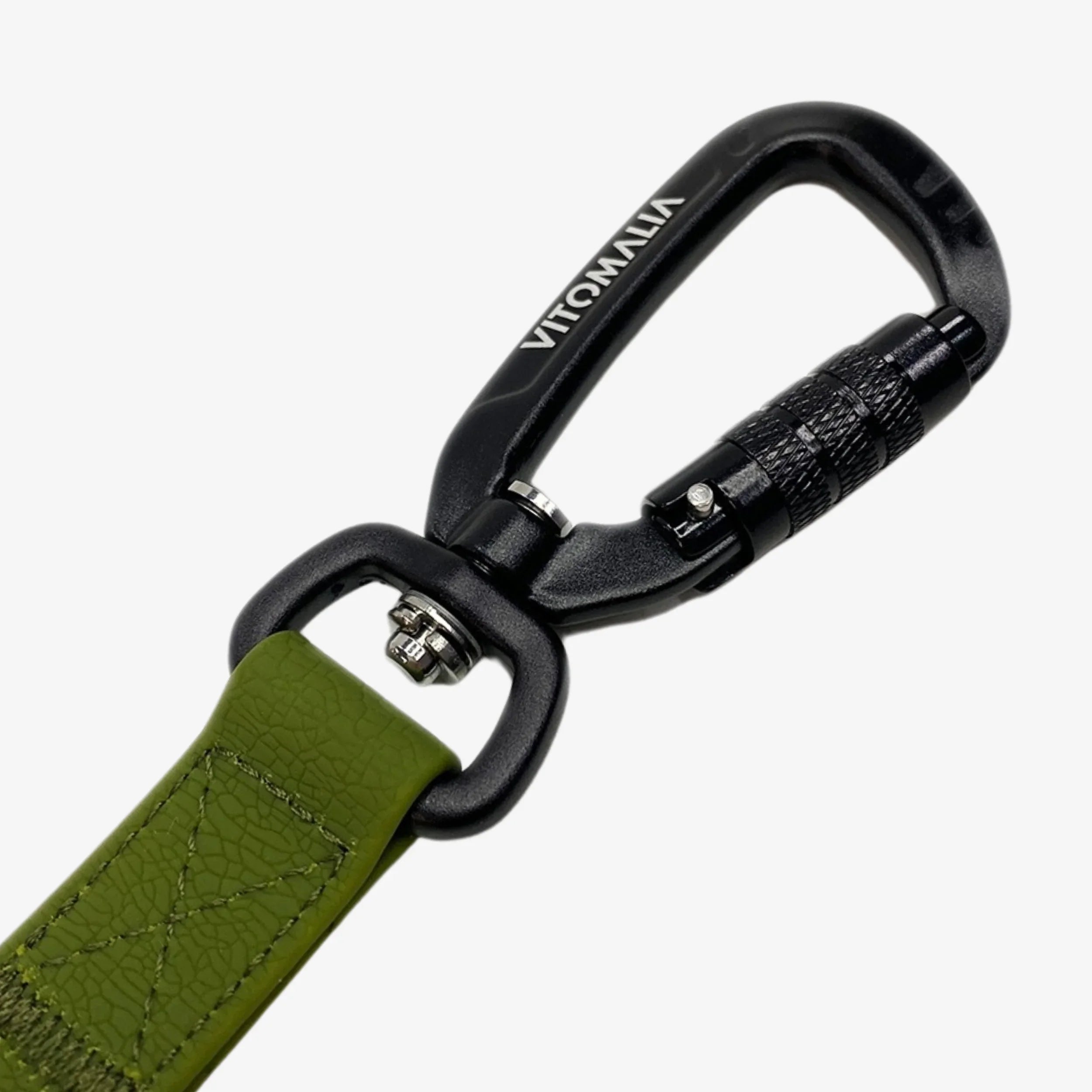 Safety tow rope with HydroTex textured rubber Khaki