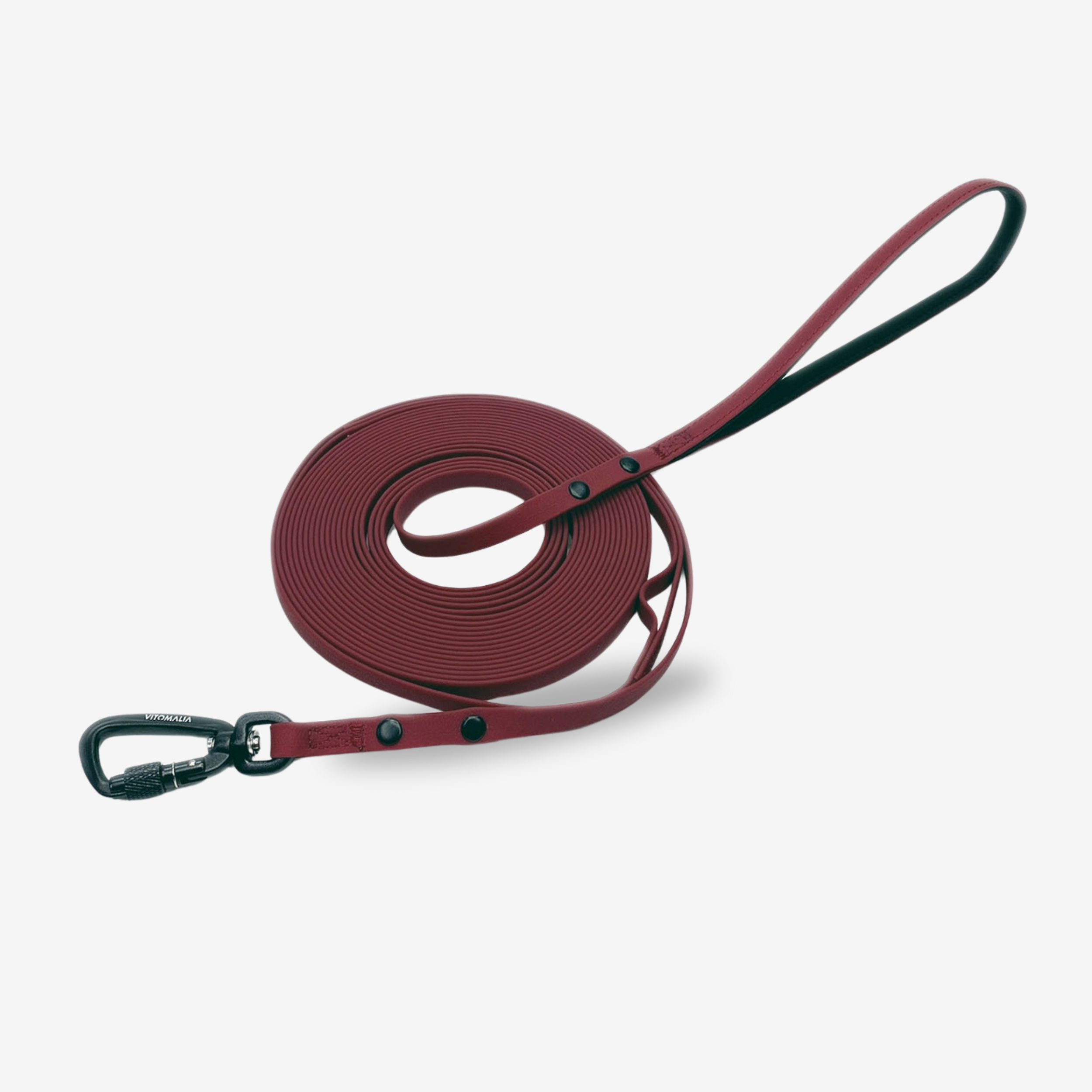 Safety towline with HydroTex structured rubber Bordeaux