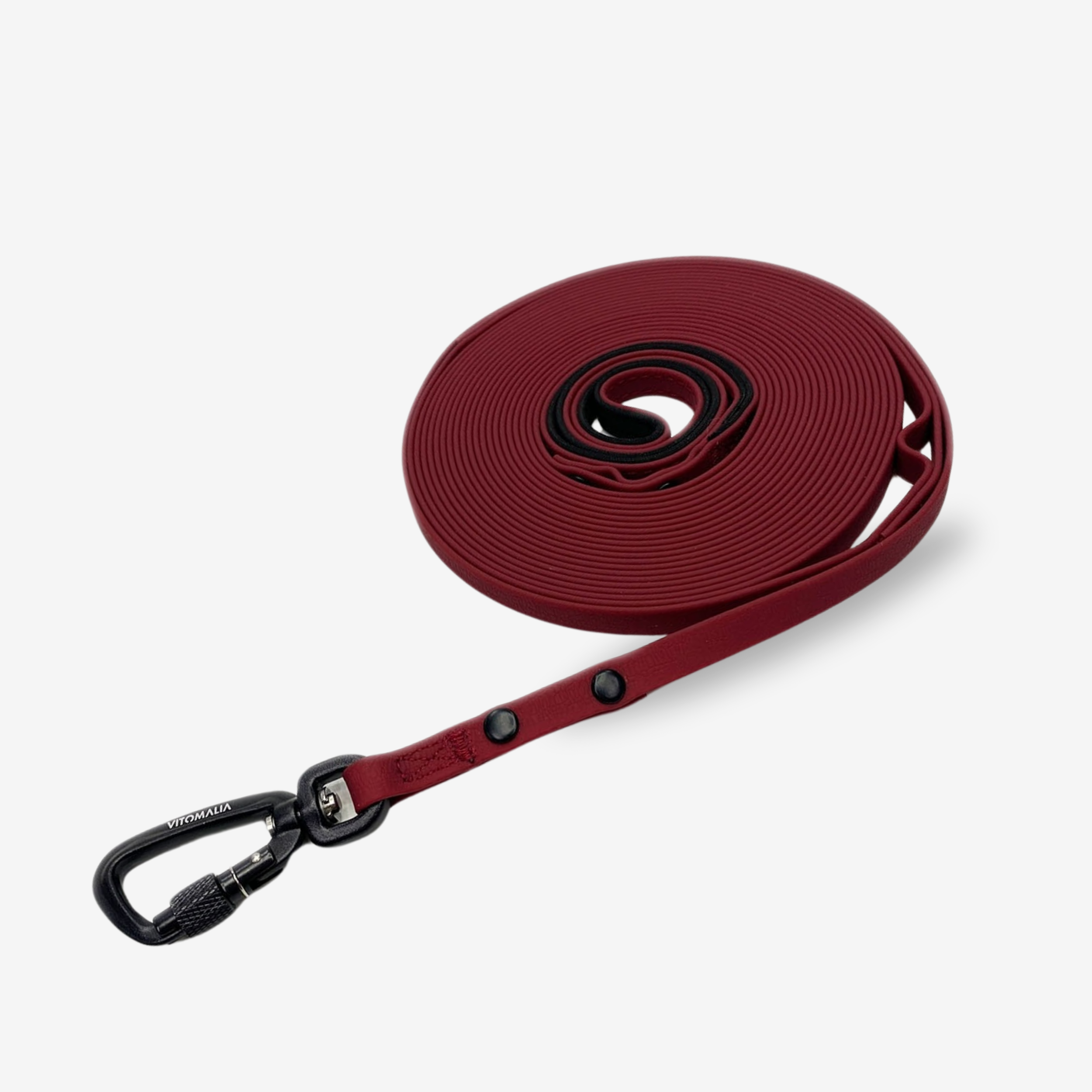 Safety towline with HydroTex structured rubber Bordeaux