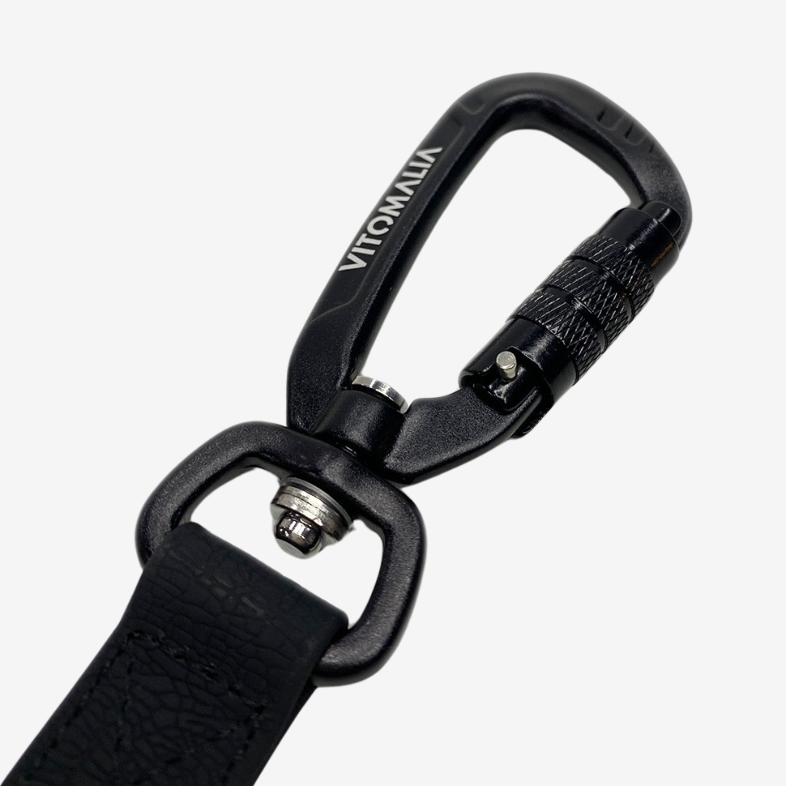 Safety tow rope with HydroTex textured rubber black