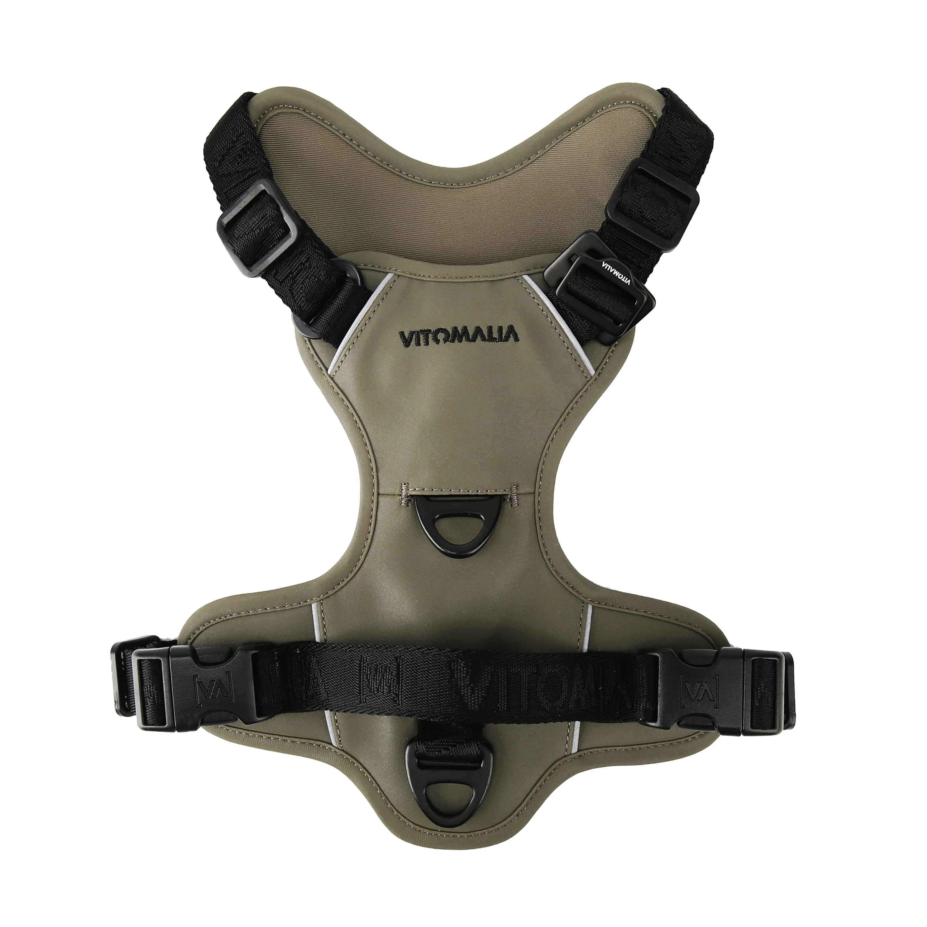 Outdoor Edition Khaki Set - Hundehalsband, Hundegeschirr, Hundeleine - Vitomalia -