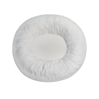 Orthopädisches Donut Hundebett – RePET Teddy in Anthrazit