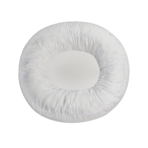 Orthopädisches Donut Hundebett – RePET Teddy in Beige