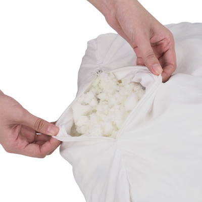 Orthopädisches Donut Hundebett – RePET Teddy in Grau