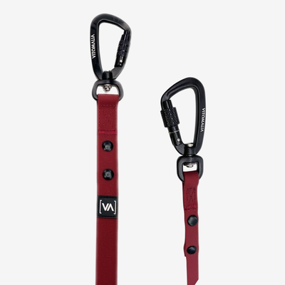 Safety towline with HydroTex structured rubber Bordeaux